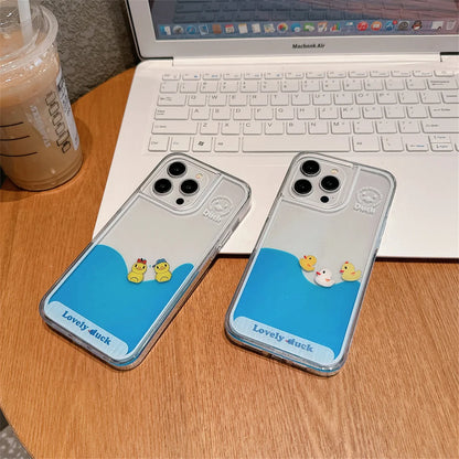 Floating Duck iPhone Case